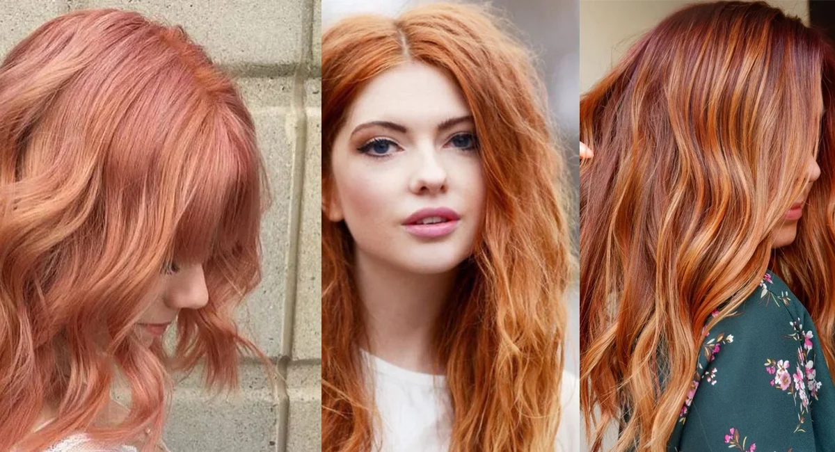 Couleur de cheveux rouge pour les tons froids