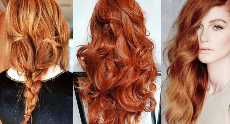 Couleur de cheveux rouge pour les tons chauds