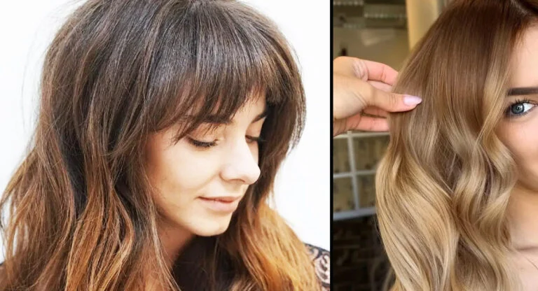 femme cheveux coupe nez