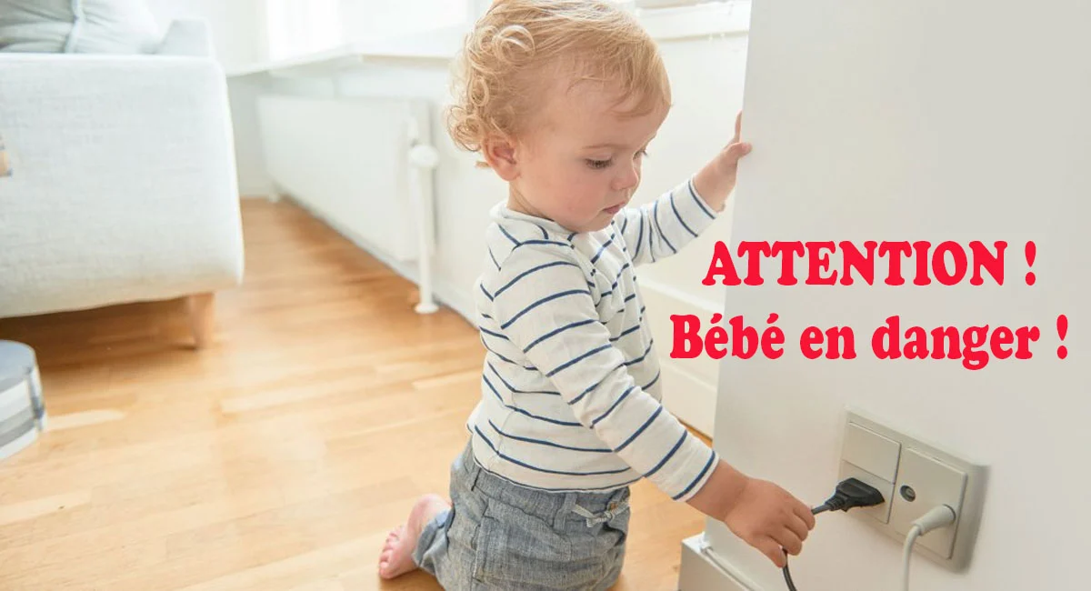 10 Objets ordinaires dans votre maison susceptibles de blesser votre bébé bébé en danger