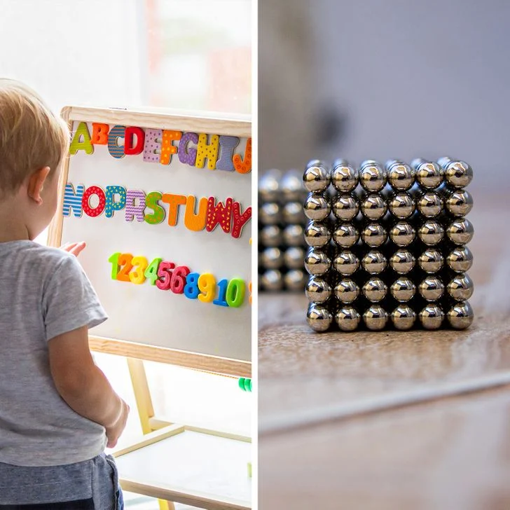 Les jouets magnétiques