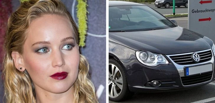 Jennifer Lawrence - Volkswagen Eos