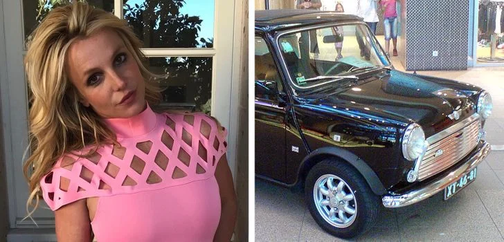 Britney Spears - BMW Mini Cooper