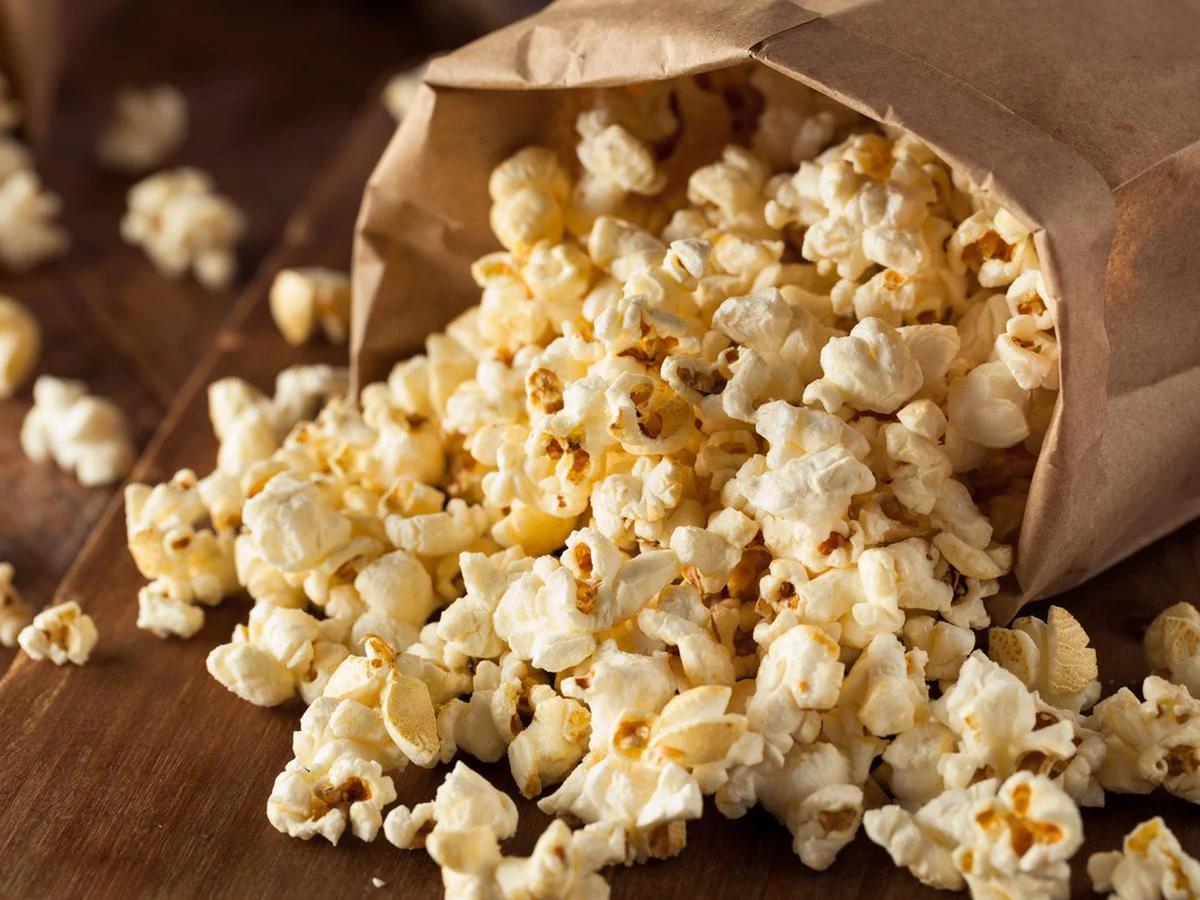 La consommation excessive de pop-corn