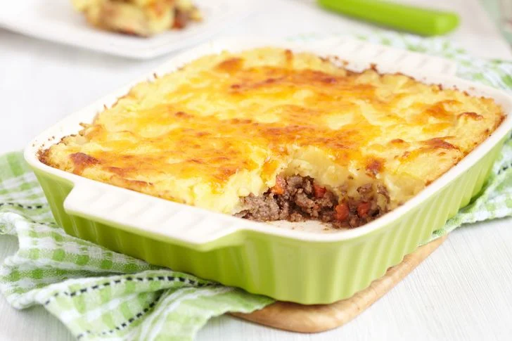 Casserole à la viande hachée et aux pommes de terre