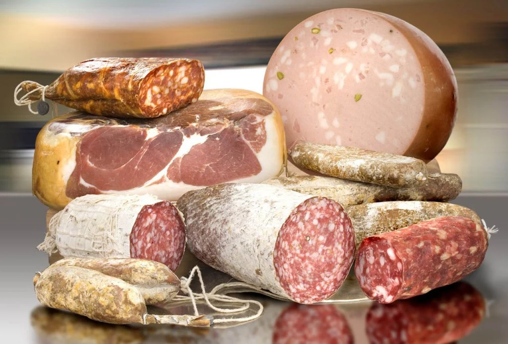 La viande transformée