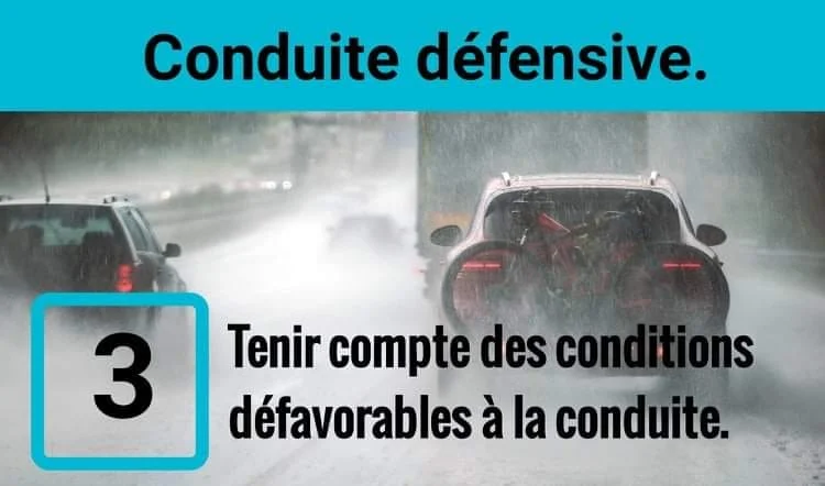 Vérifiez la surface de la route