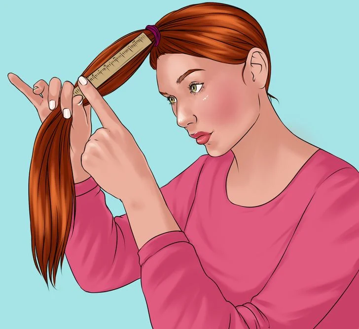 Si vous n'avez pas les cheveux dégradés, vous pouvez raccourcir votre queue de cheval.