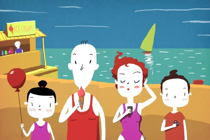 Énigme n°4 - Un voleur à la plage