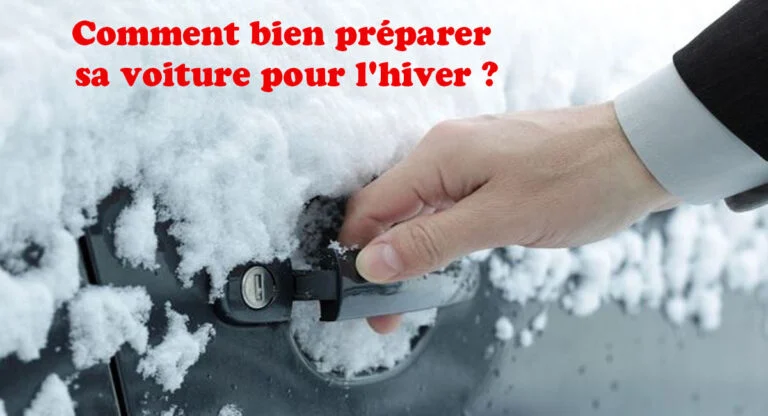 entretenir et préparer sa voiture pour l'hiver
