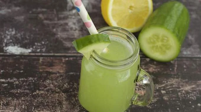 perdre du poids Boisson minceur au concombre