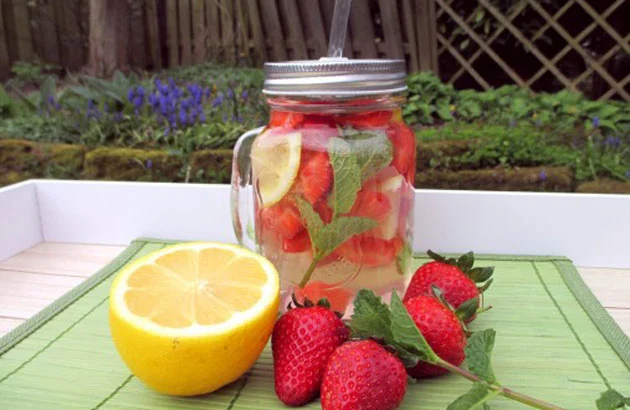 Citron et fraise