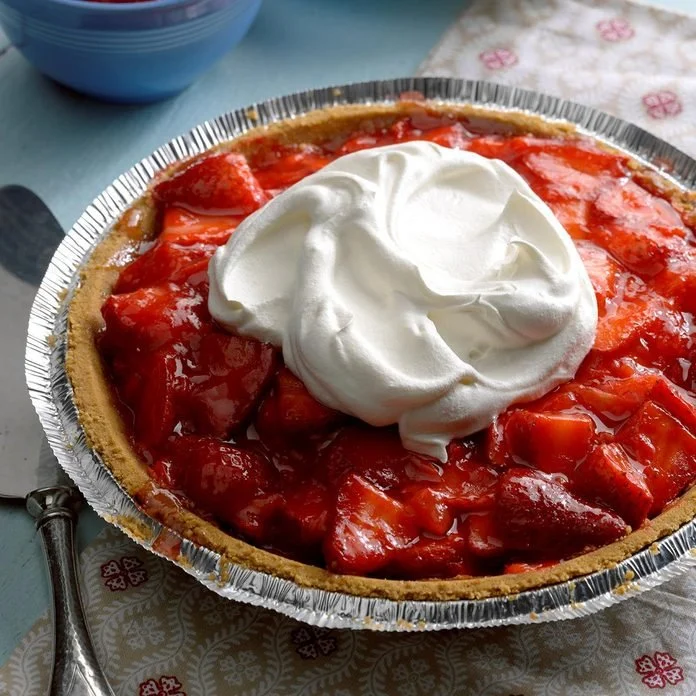Tarte légère aux fraises