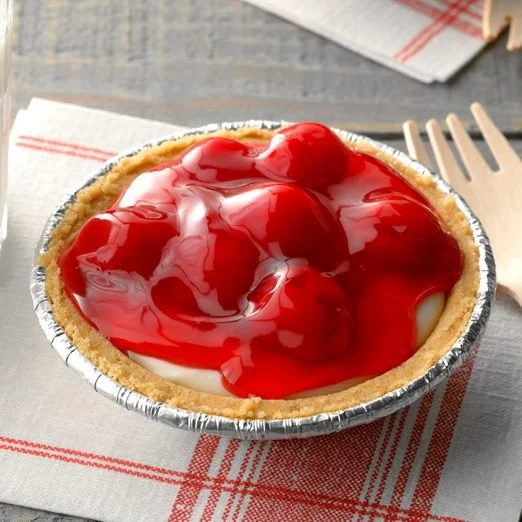 Tartelettes au fromage à la crème et aux cerises