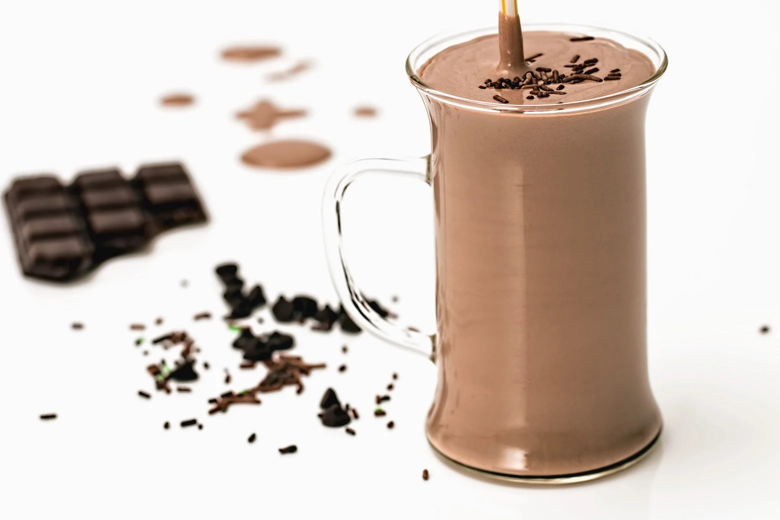 Du lait au chocolat