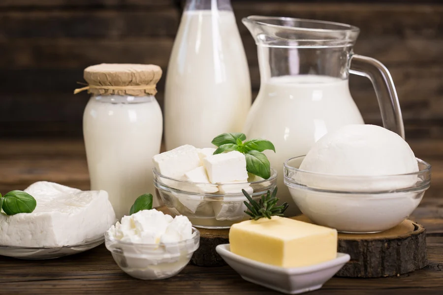 Le lait et les autres produits laitiers