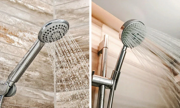 Nettoyez correctement la pomme de douche