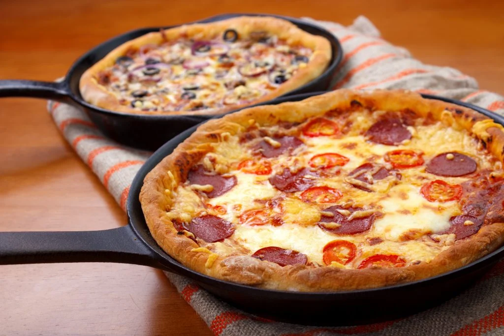 Pizza à la poêle express
