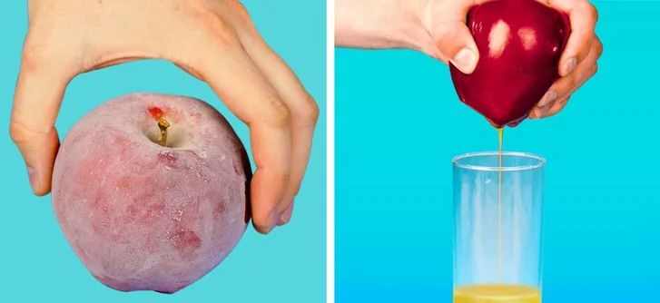 Pressez du jus de pomme avec un minimum de dégâts