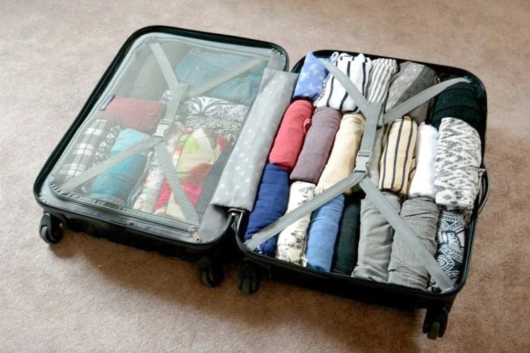 Faites rouler vos vêtements au lieu de les plier.