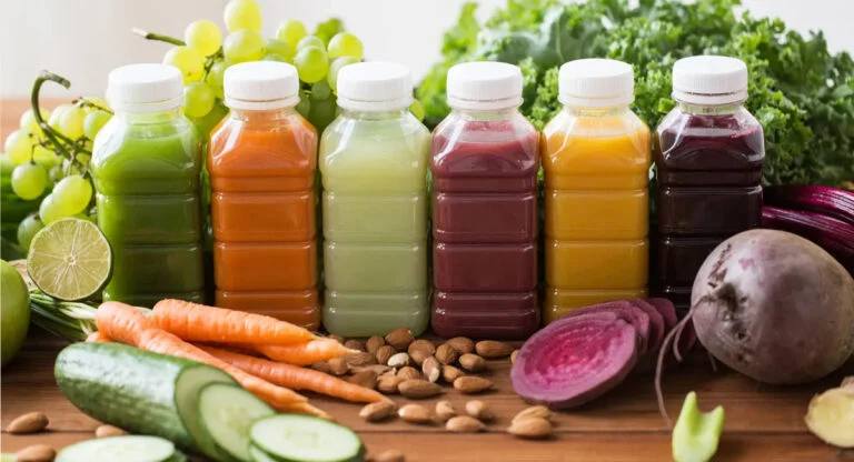 jus détox pour une peau saine
