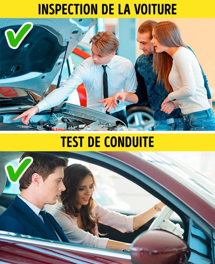 Vous ne passez pas la voiture à la loupe