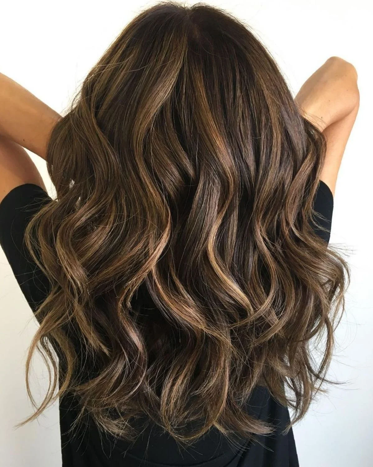cheveux ondulés