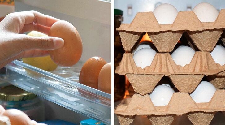 Changez l'endroit où vous mettez vos œufs