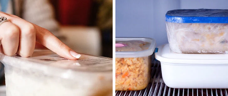 attendre que les aliments chauds refroidissent