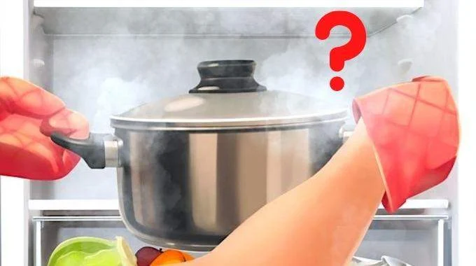 Refroidir les aliments avant de les mettre au réfrigérateur