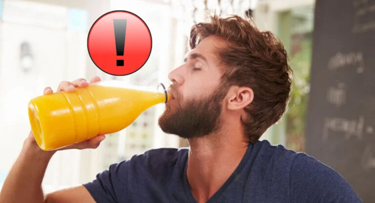 le jus d'orange le matin