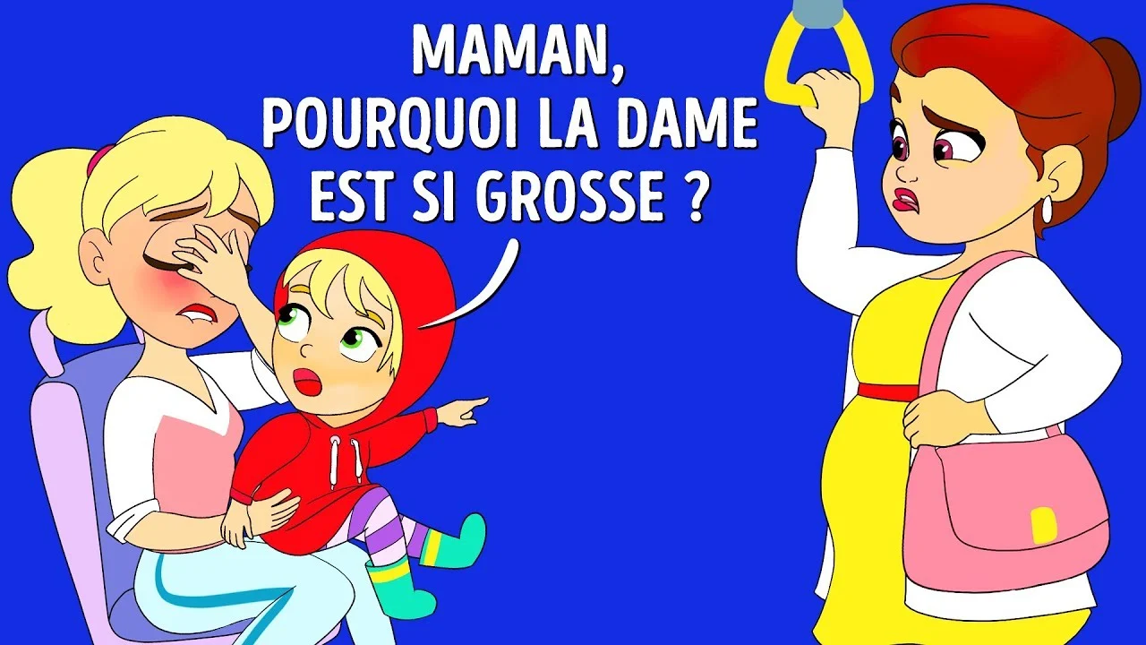 Pourquoi cette dame est-elle si grosse