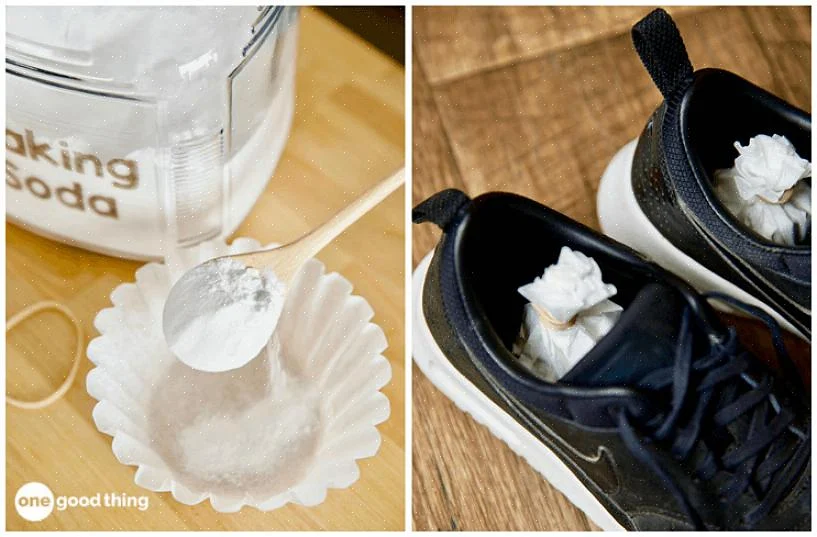 Éliminer les odeurs de vos chaussures avec du bicarbonate de soude