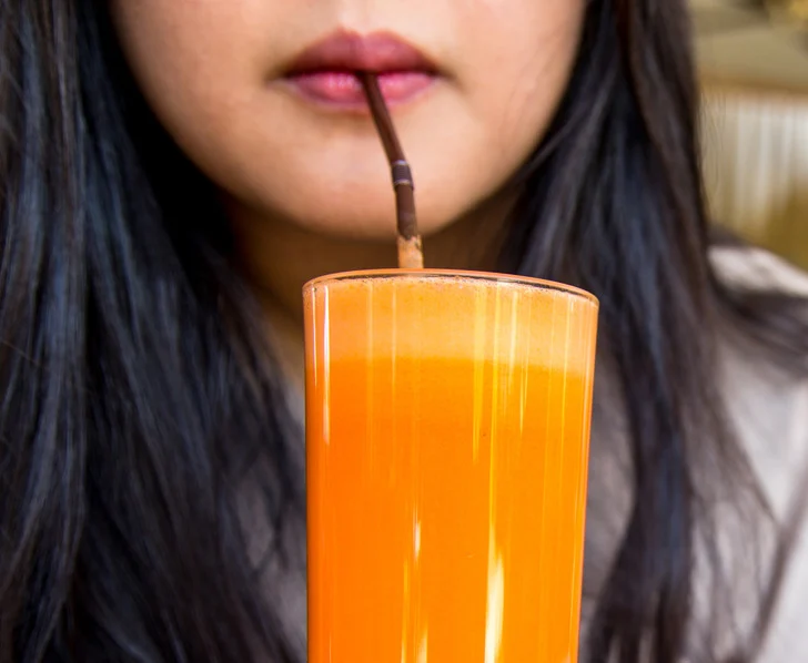 Le jus de carotte