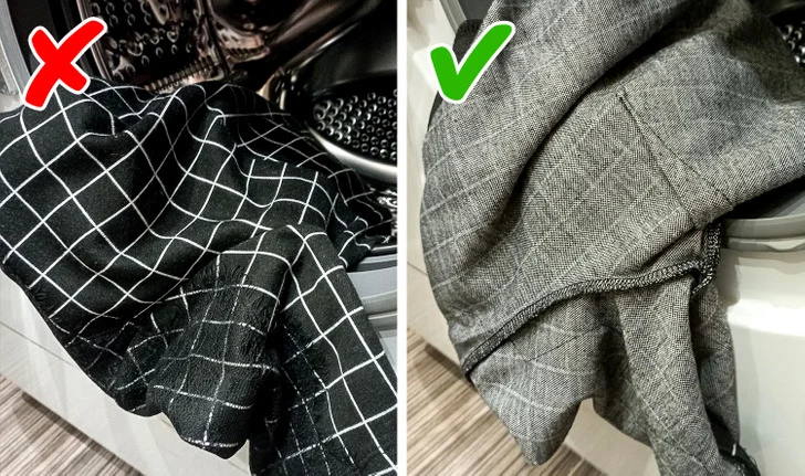 Laver les vêtements foncés de manière incorrecte