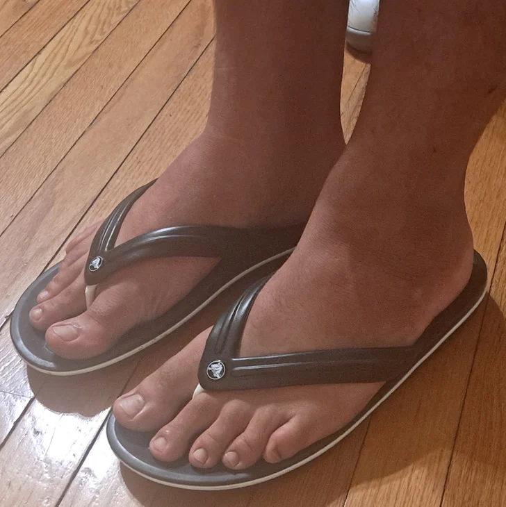 Porter des tongs