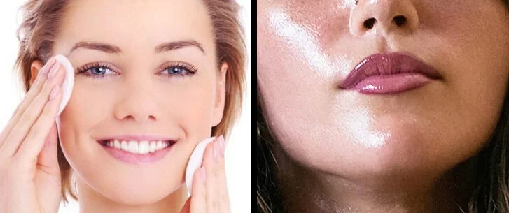 Se frotter le visage avec une lotion qui contient de l'alcool