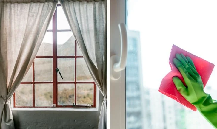Vitres poussiéreuses ou embuées