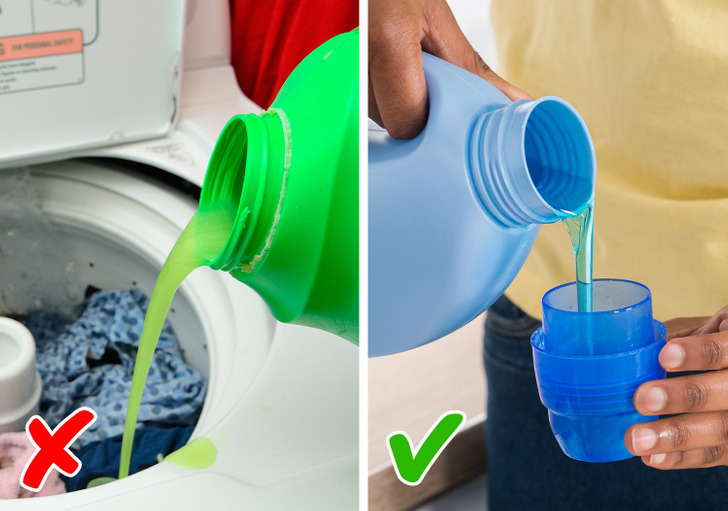 Ajouter plus de détergent dans la machine à laver pour obtenir des vêtements plus propres