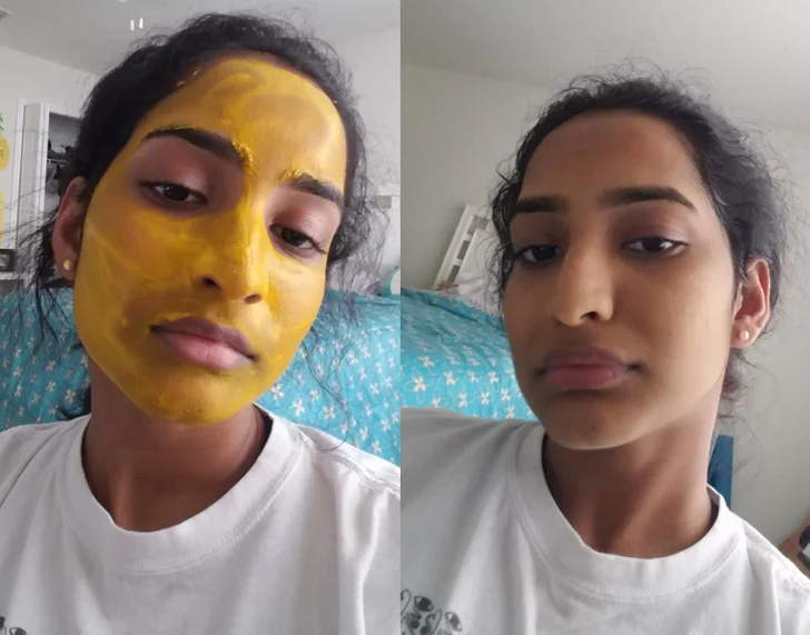 Masque au curcuma DIY anti-âge