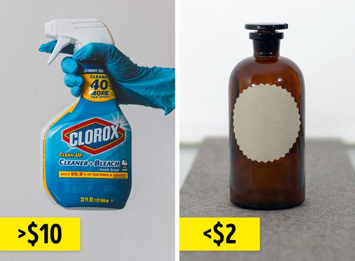 C'est moins cher et plus sûr que les produits chimiques ménagers achetés en magasin