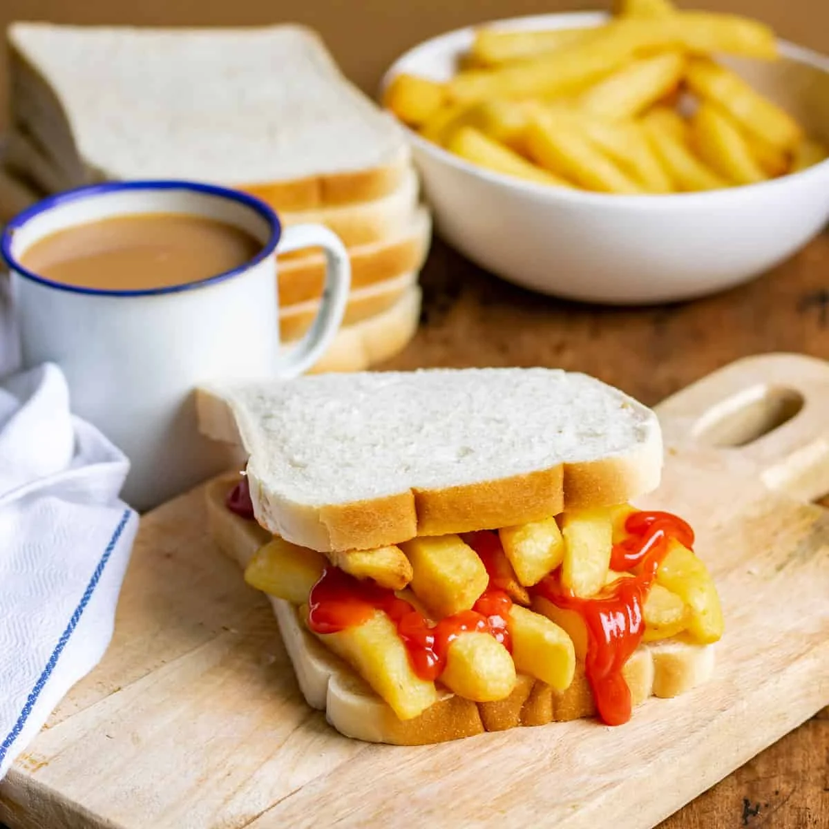 plats  Chip Butty