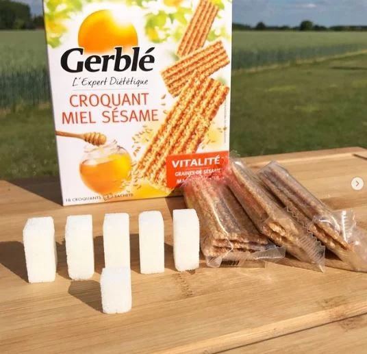 Gerblé "croquant au miel et au sésame"
