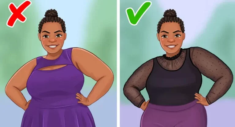 Portez des vêtements à manches en tissu semi-transparent ou en dentelle