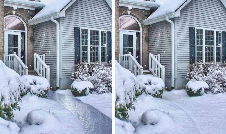 Empêchez la neige de se transformer en glace