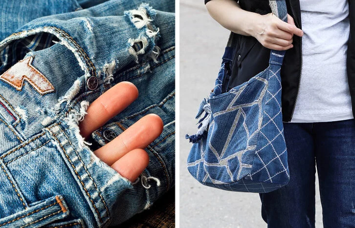 Les vieux jeans
