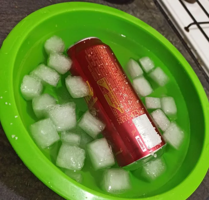 sel Rafraîchissez rapidement les boissons