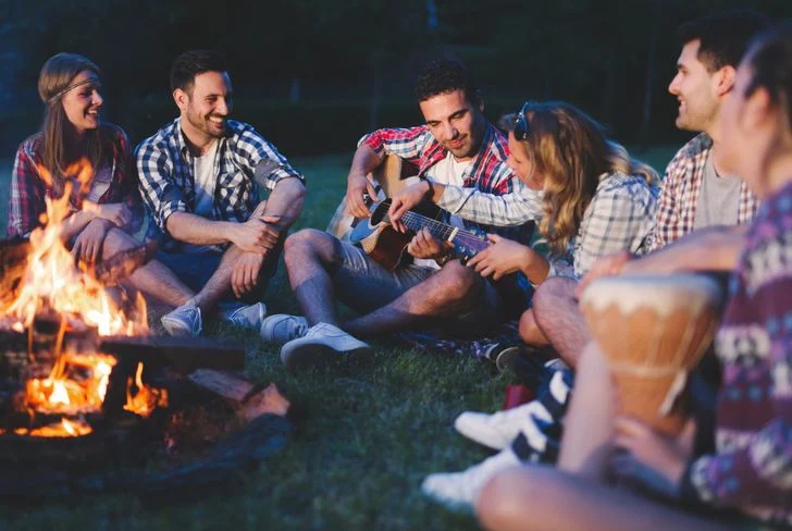 Restez bien au chaud pendant votre soirée en plein air.
