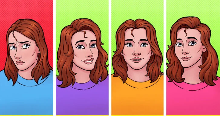 Vos cheveux sont toujours coiffés de la même façon
