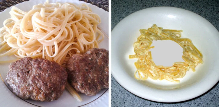 Vous faites réchauffer des aliments au micro-ondes